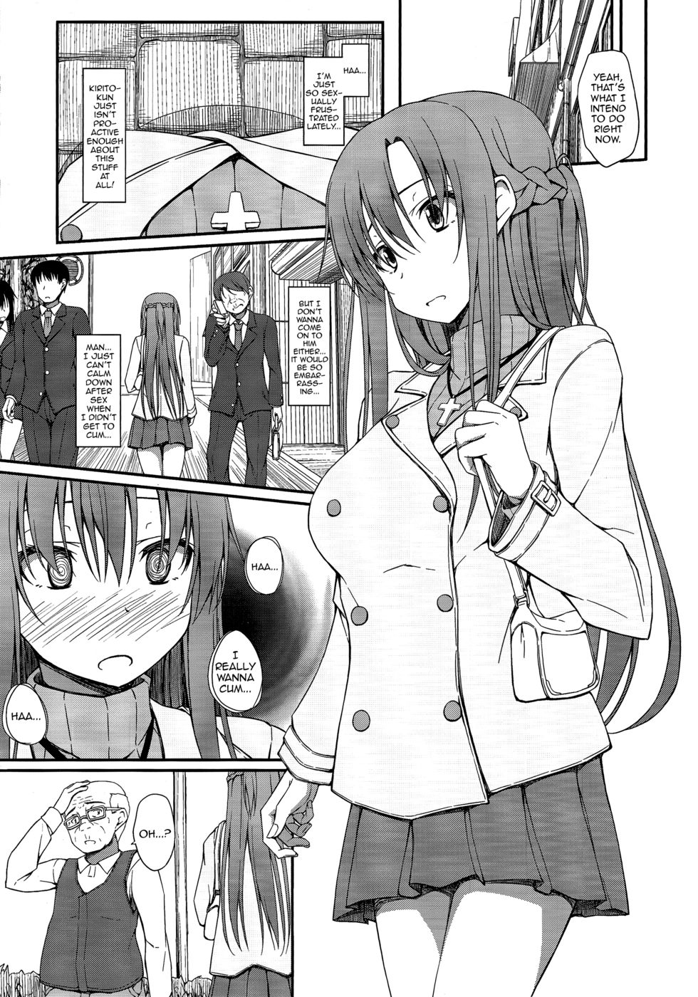 Hentai Manga Comic-Slave Asuna Online-Chapter 3-6